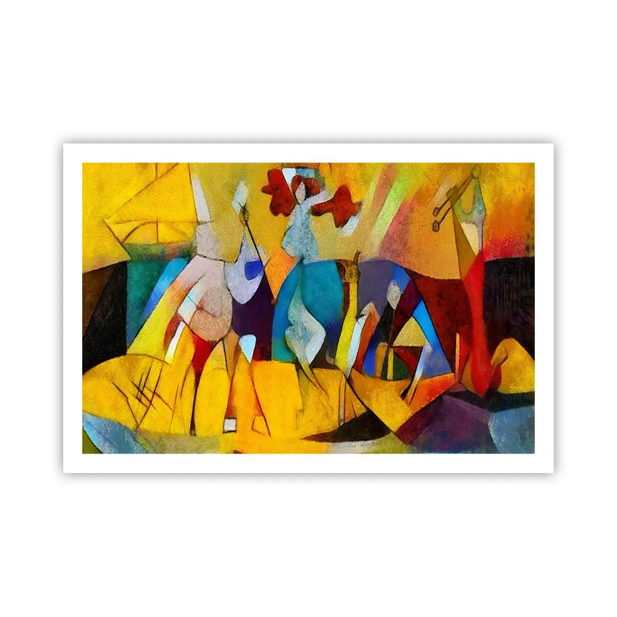 Poster - Soare - viață - bucurie - 91x61 cm