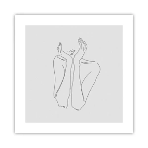 Poster - La ce visează fetele - 40x40 cm