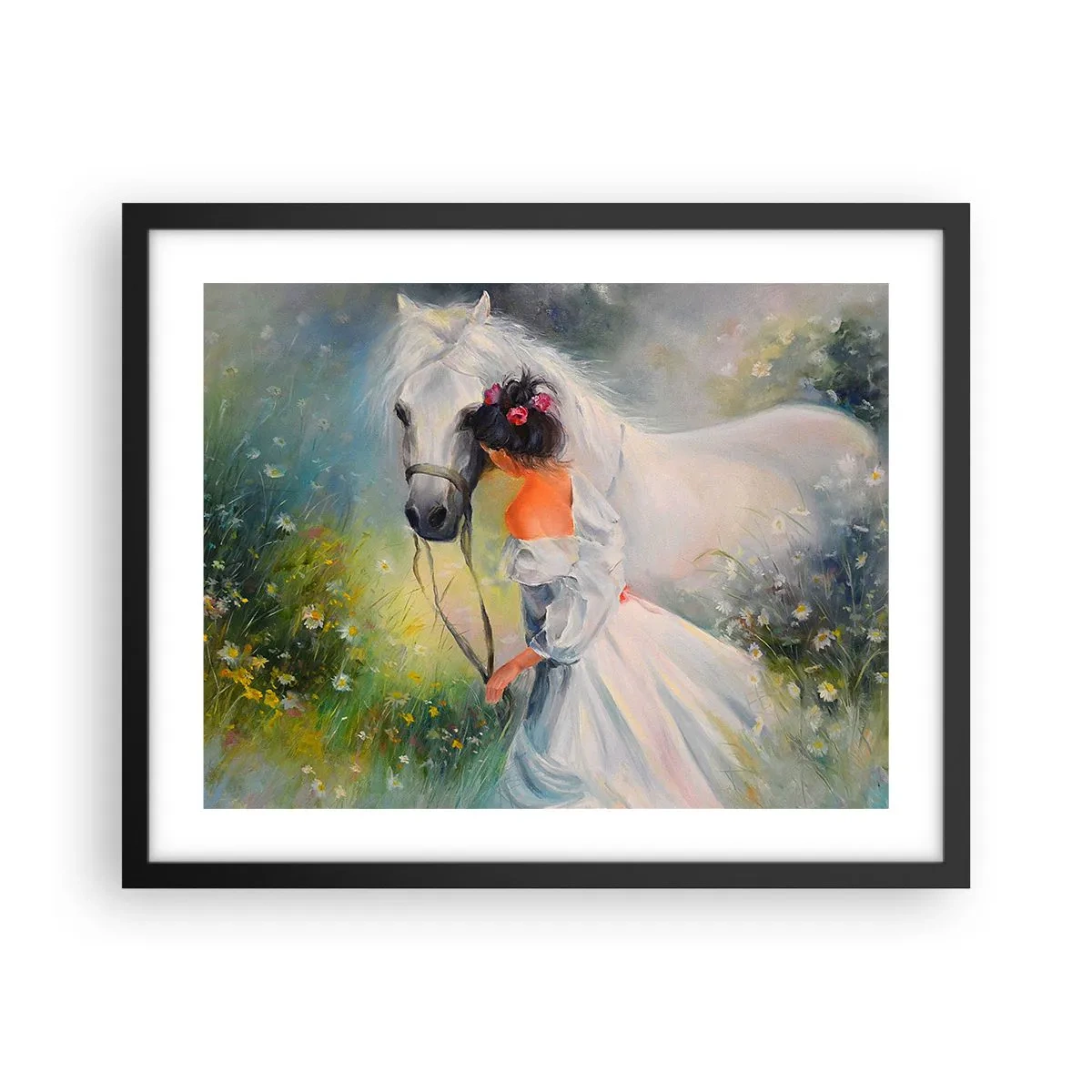Poster în ramă neagră - Ca dintr-un vis frumos - 50x40 cm