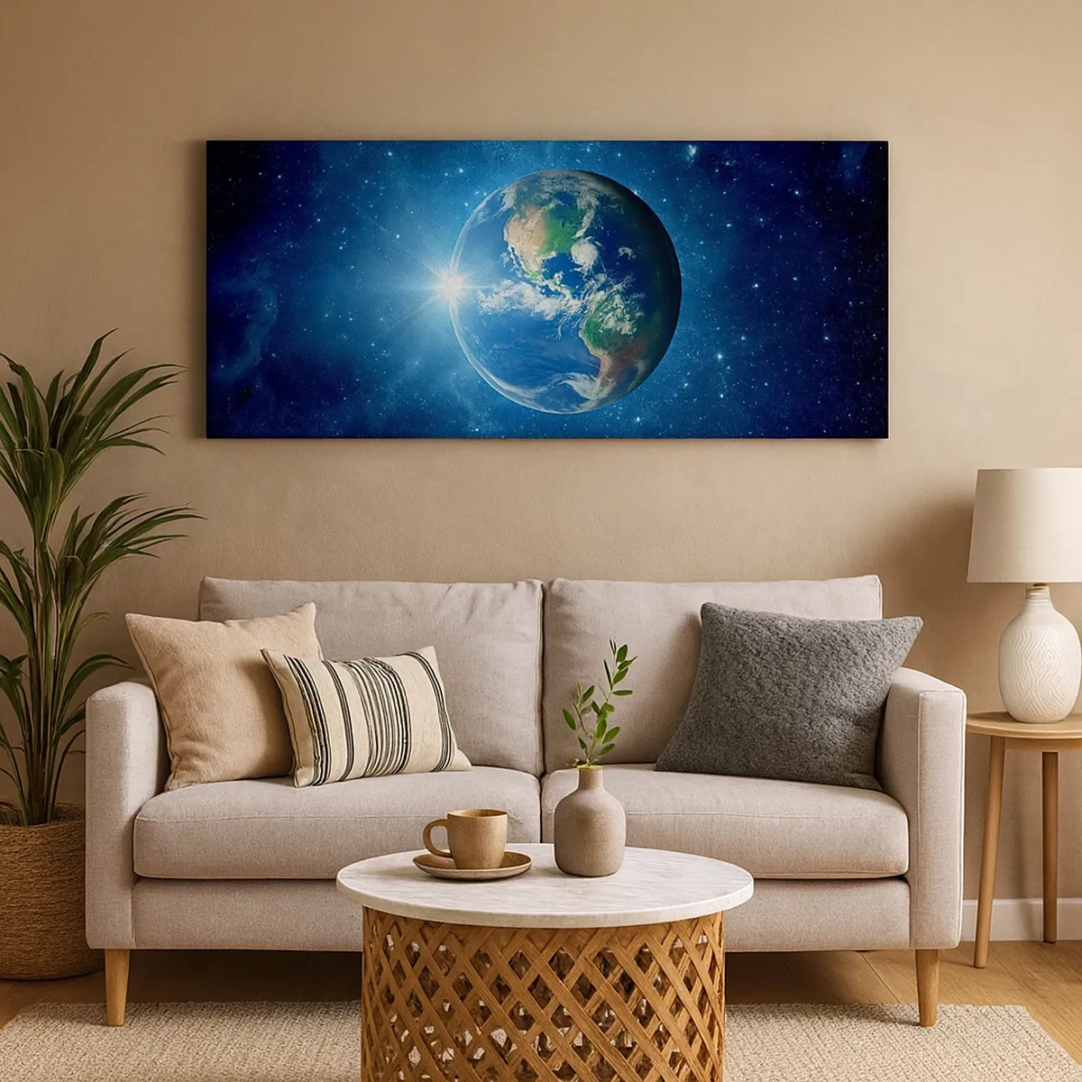 Tablou pe pânză - Suntem în ceruri - 30x30 cm