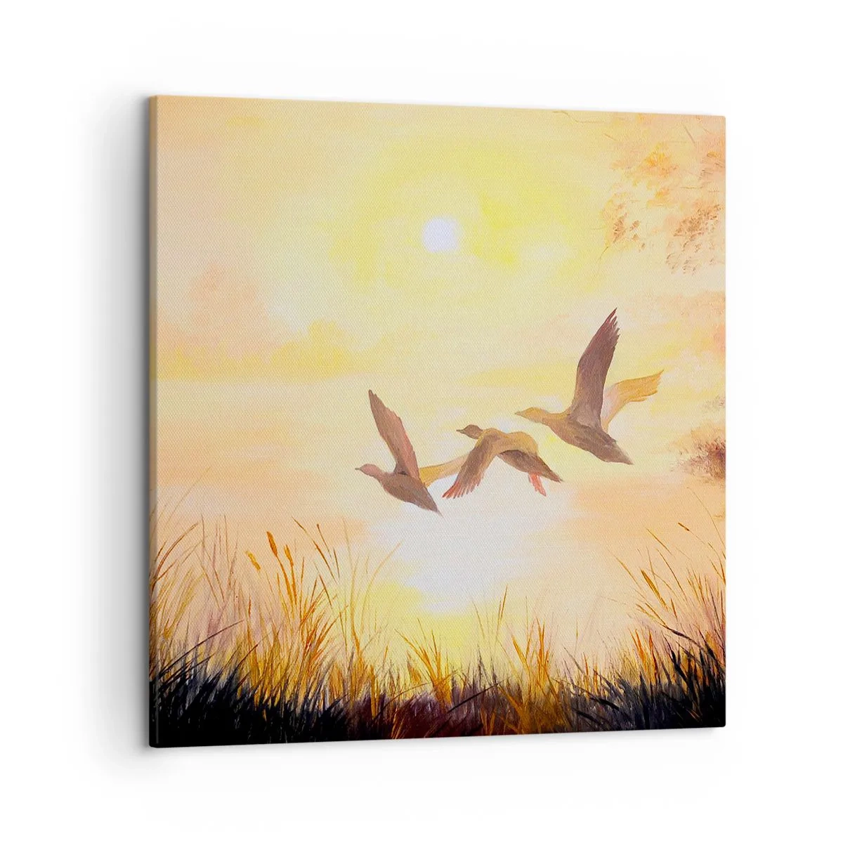 Tablou pe pânză - Începutul unei lungi călătorii - 50x50 cm