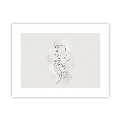 Poster - Încurcați într-o îmbrățișare - 40x30 cm