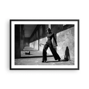 Poster în ramă neagră -  Eleganță urbană - 70x50 cm