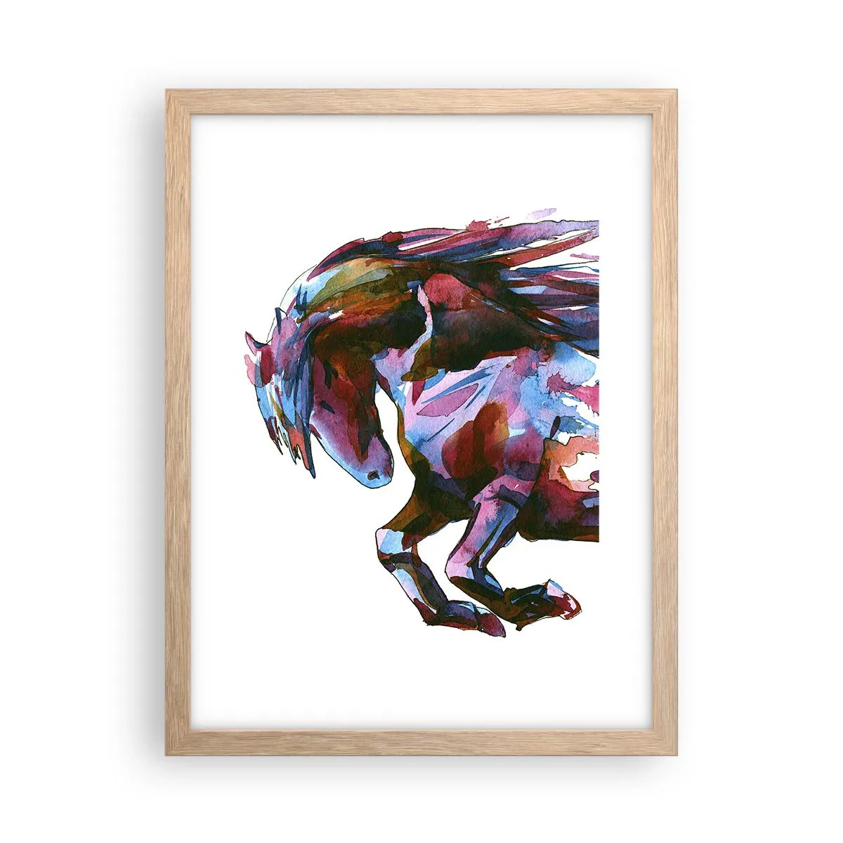 Poster în ramă de stejar deschis - În exaltare - 30x40 cm