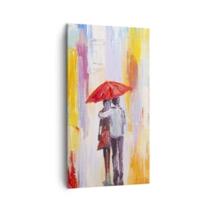 Tablou pe pânză - Să plouă în continuare - 45x80 cm