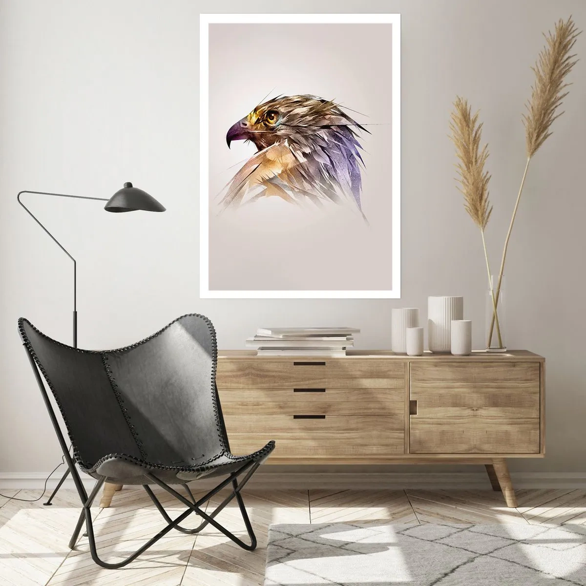 Poster - Portretul unui războinic - 30x40 cm