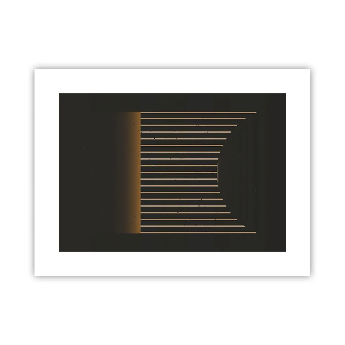 Poster - Explorați întunericul - 40x30 cm