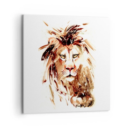 Tablou pe pânză - Putere și demnitate - 50x50 cm