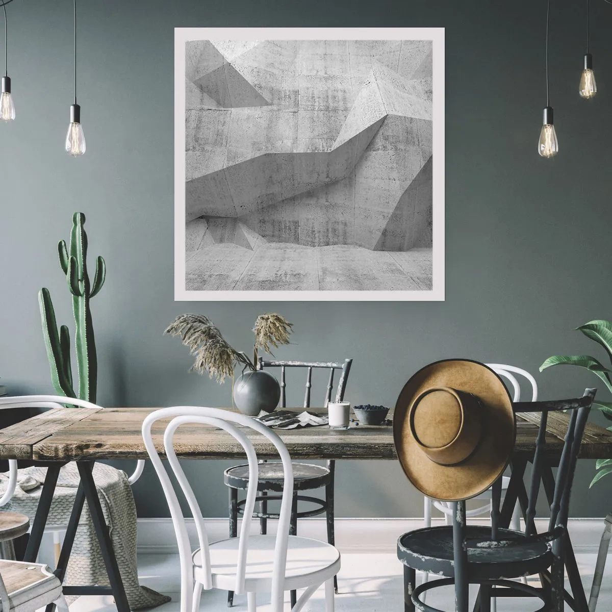 Poster - O adevărată provocare - 40x40 cm