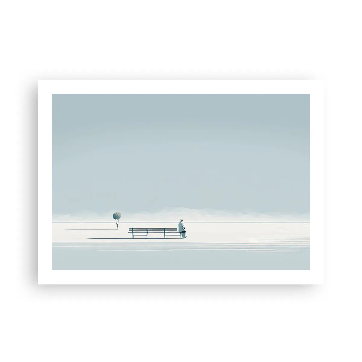 Poster - Da, aștept. - 70x50 cm