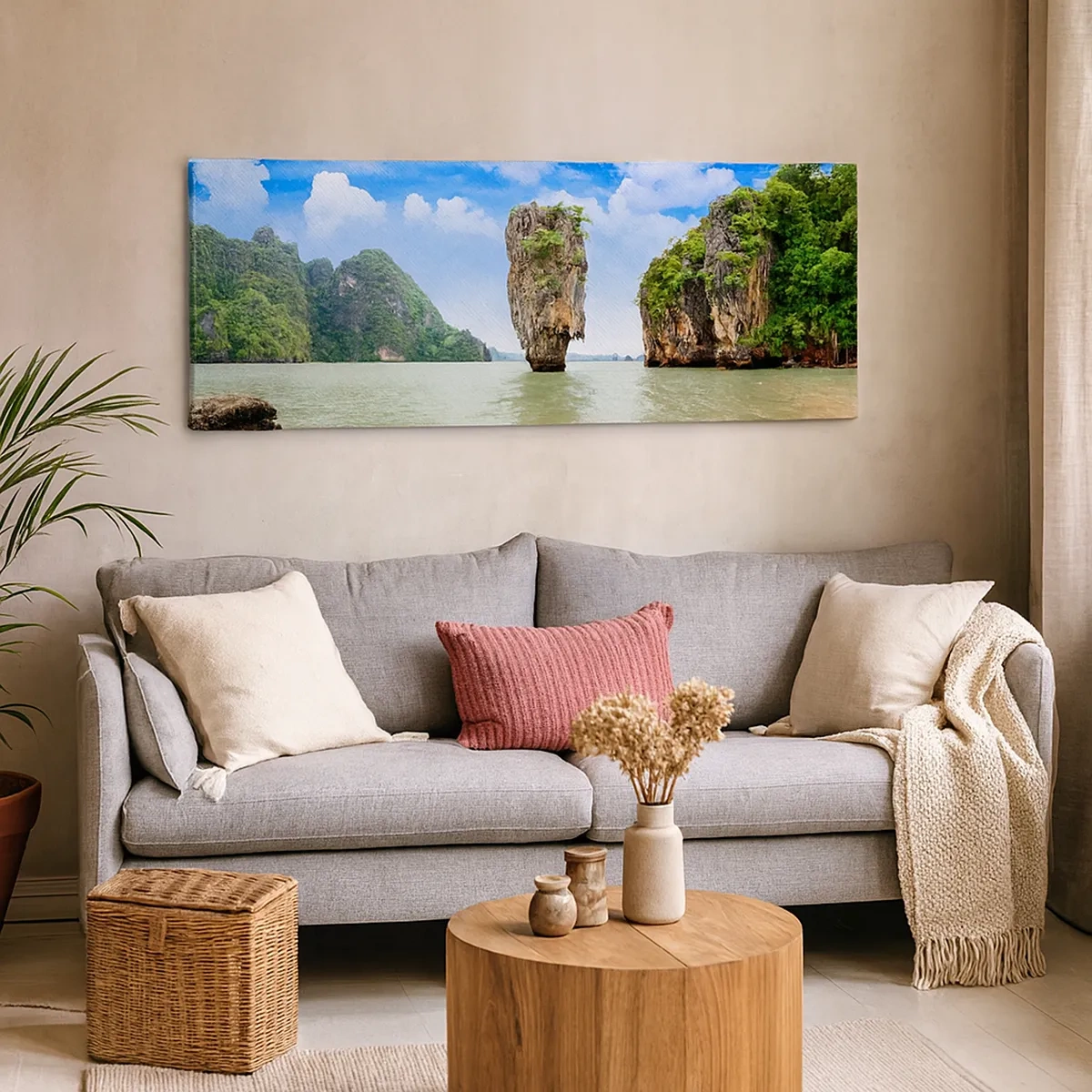 Tablou pe pânză - Minuni naturale stâncoase - 30x30 cm