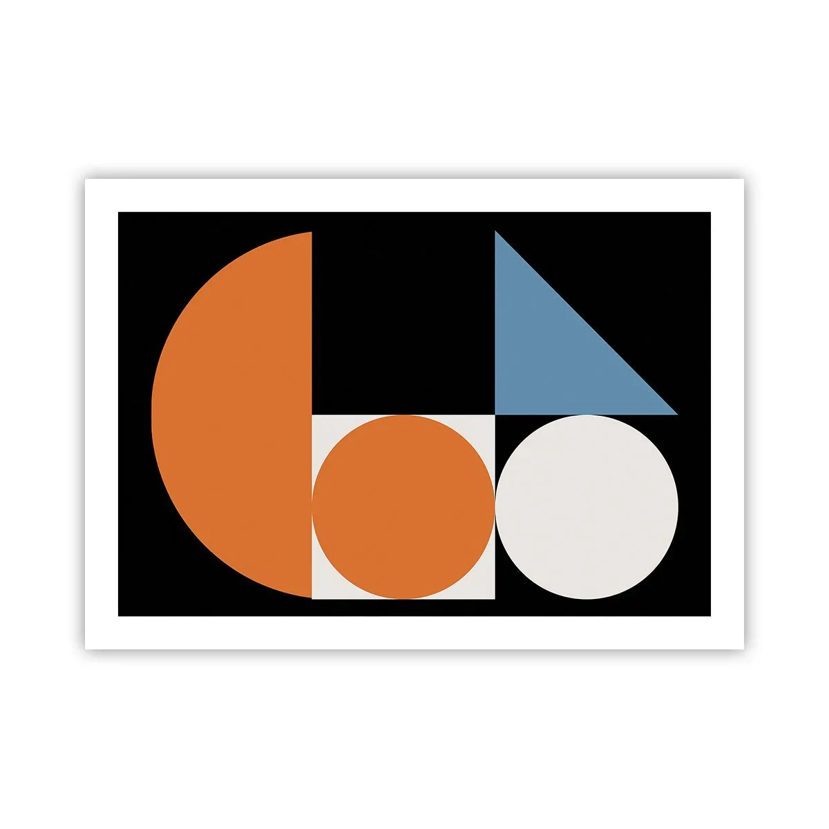 Poster - Sistem de figuri - 70x50 cm