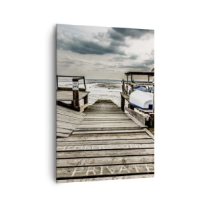 Tablou pe pânză - Plaja din nord - 70x100 cm
