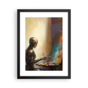 Poster în ramă neagră - Arta viitorului - 30x40 cm