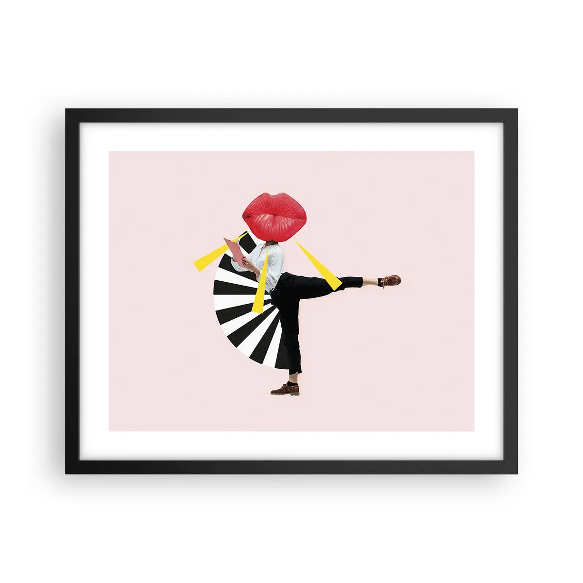 Poster în ramă neagră - Artă pop suprarealistă - 50x40 cm