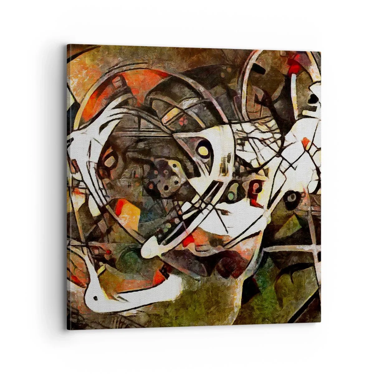 Tablou pe pânză - Auziți mișcarea? - 70x70 cm