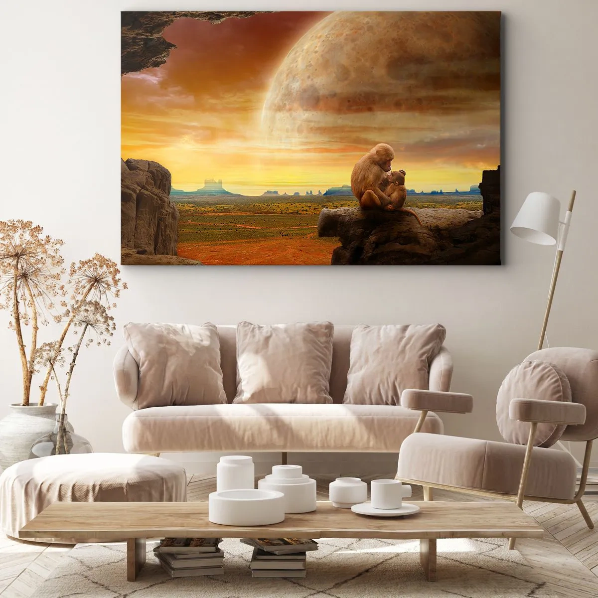 Tablou pe pânză - Iubirea peste tot la fel - 100x70 cm