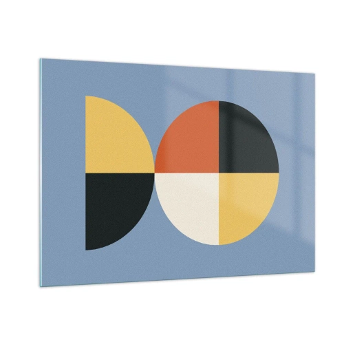 Tablou pe sticlă - Uită-te și numără - 100x70 cm