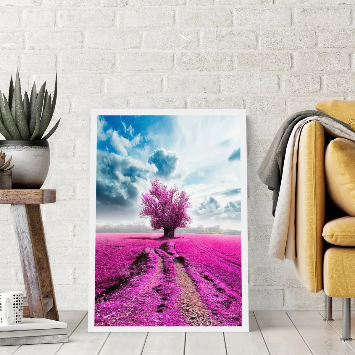 Poster - Câmpul cu iarbă neagră - 70x100 cm