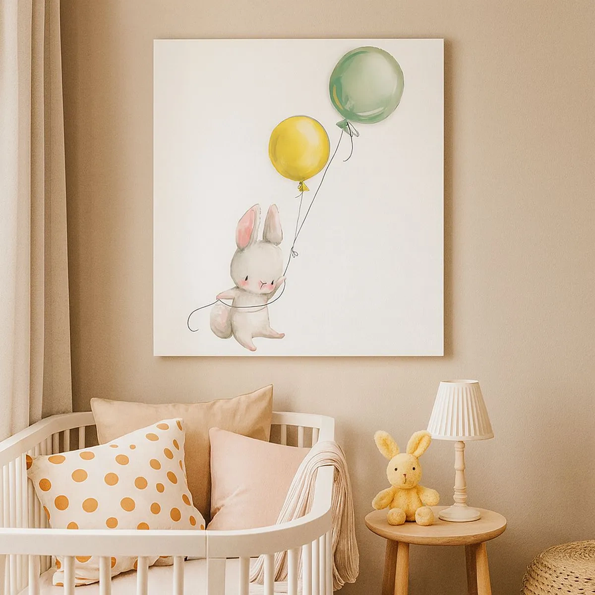 Tablou pe pânză - Voi zbura și eu! - 30x30 cm