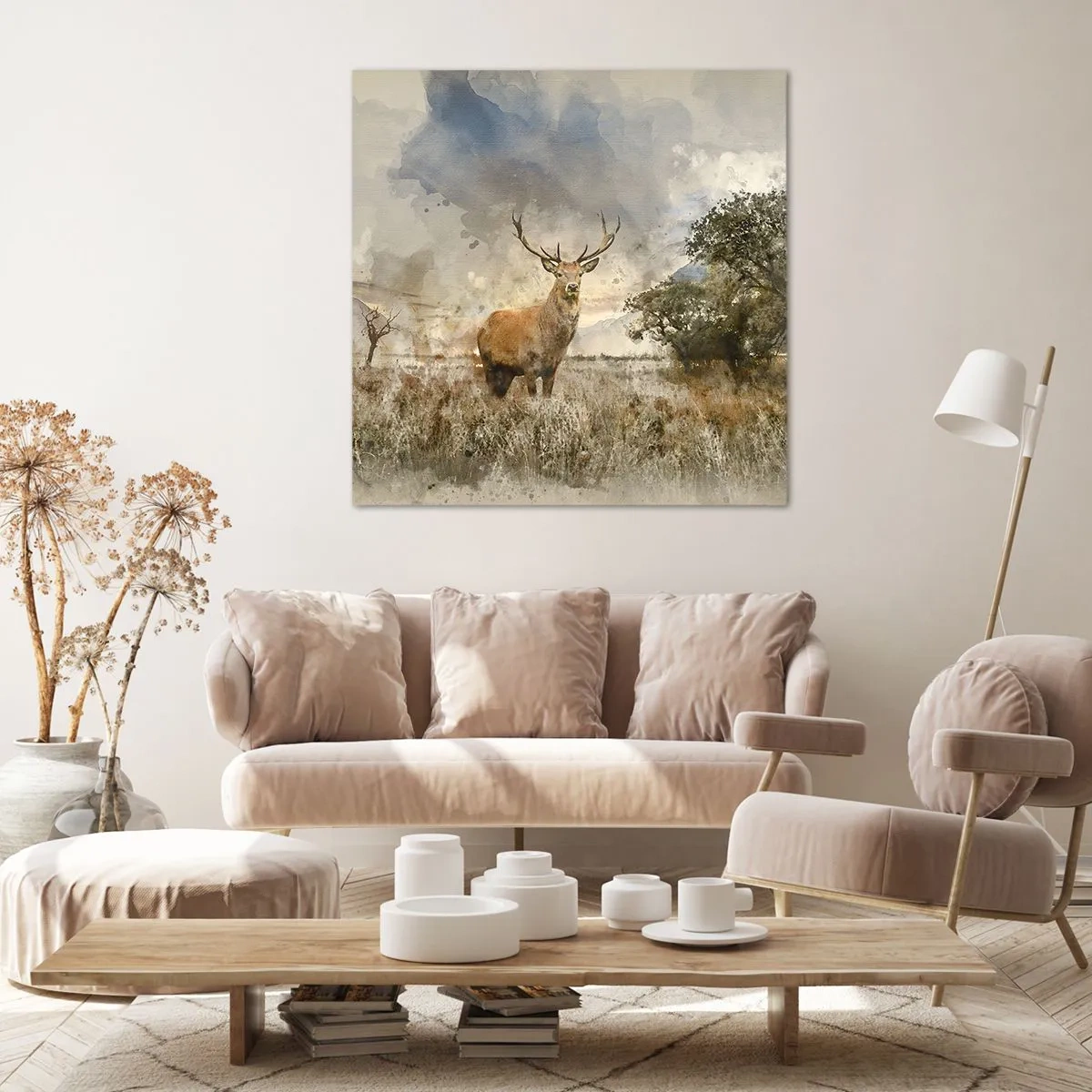 Tablou pe pânză - Demnitate - putere - măreție - 50x50 cm