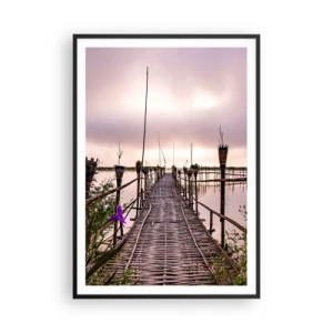 Poster în ramă neagră - Pacea și liniștea Asiei - 70x100 cm