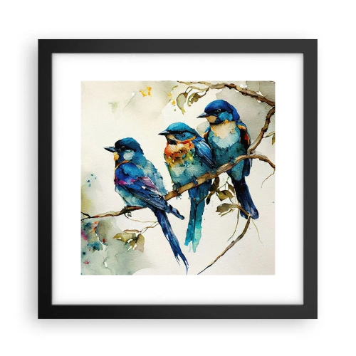 Poster în ramă neagră - Se simte jignit? - 30x30 cm