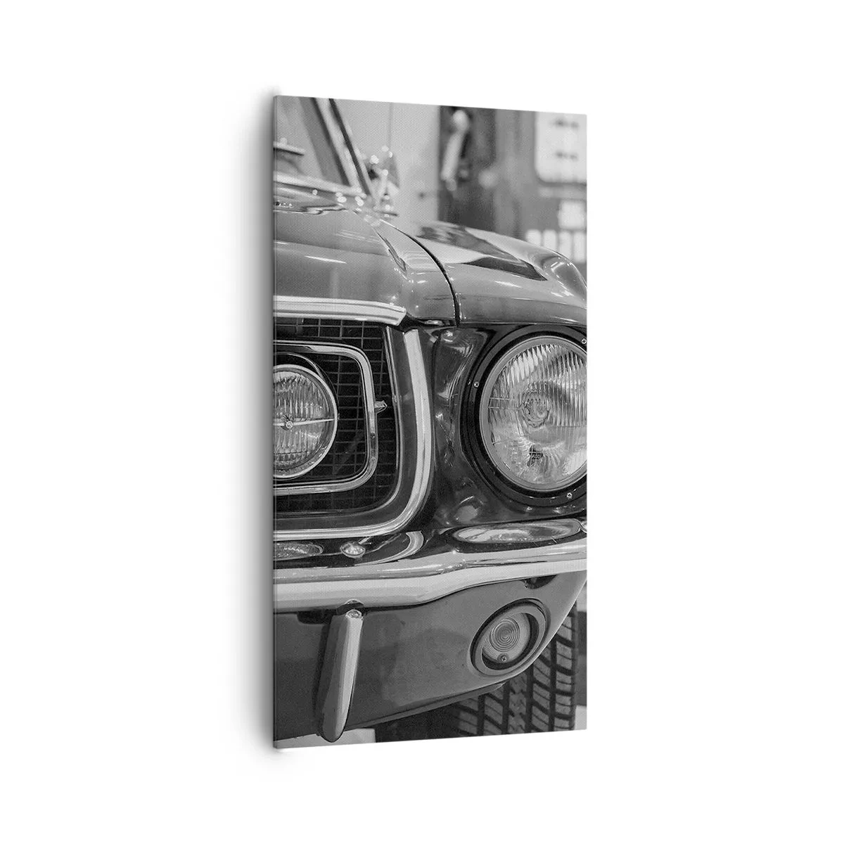 Tablou pe pânză - Condus dur - 65x120 cm