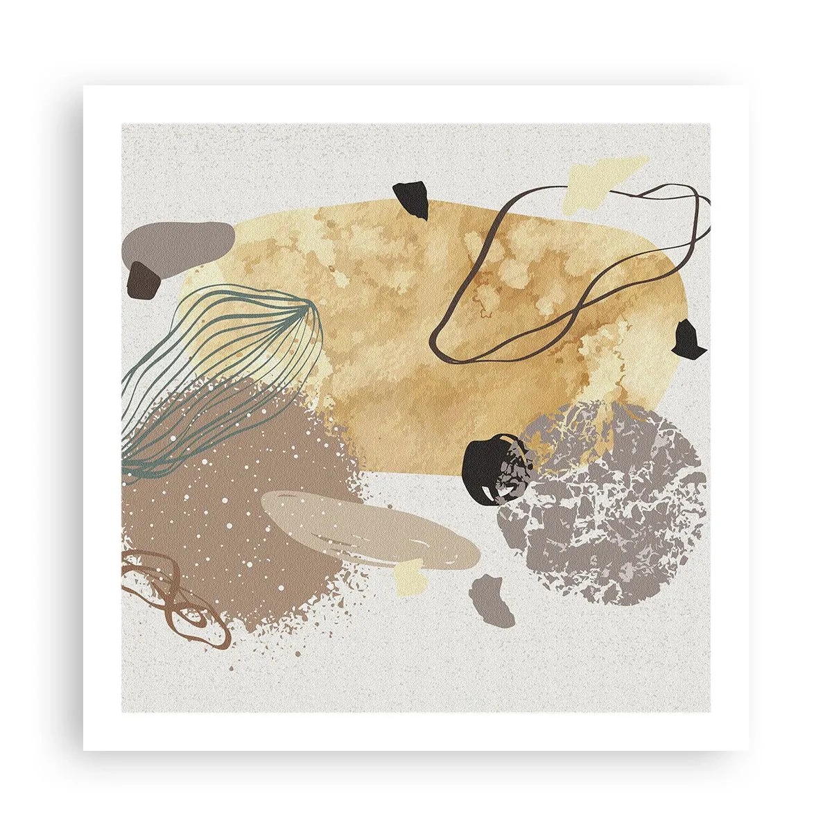 Poster - Fluiditatea aplicată - 60x60 cm