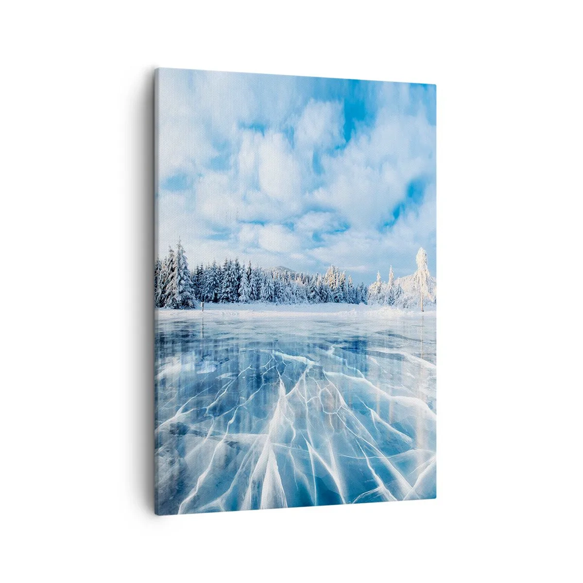 Tablou pe pânză - O priveliște orbitoare și cristalină - 50x70 cm