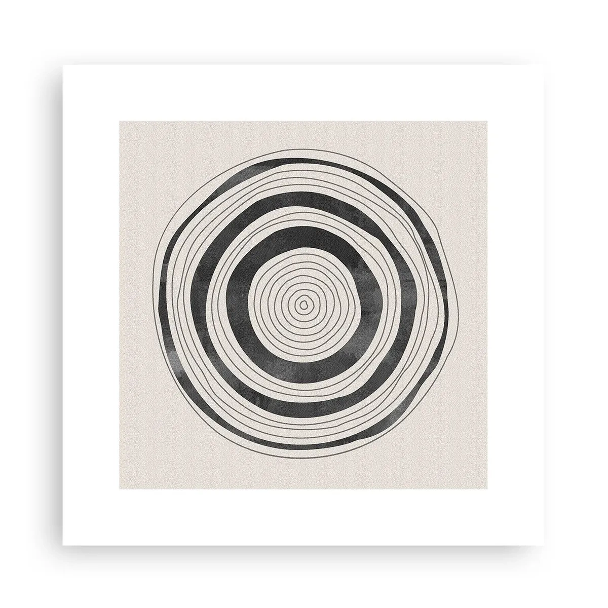 Poster - Centrul cel mai important - 30x30 cm