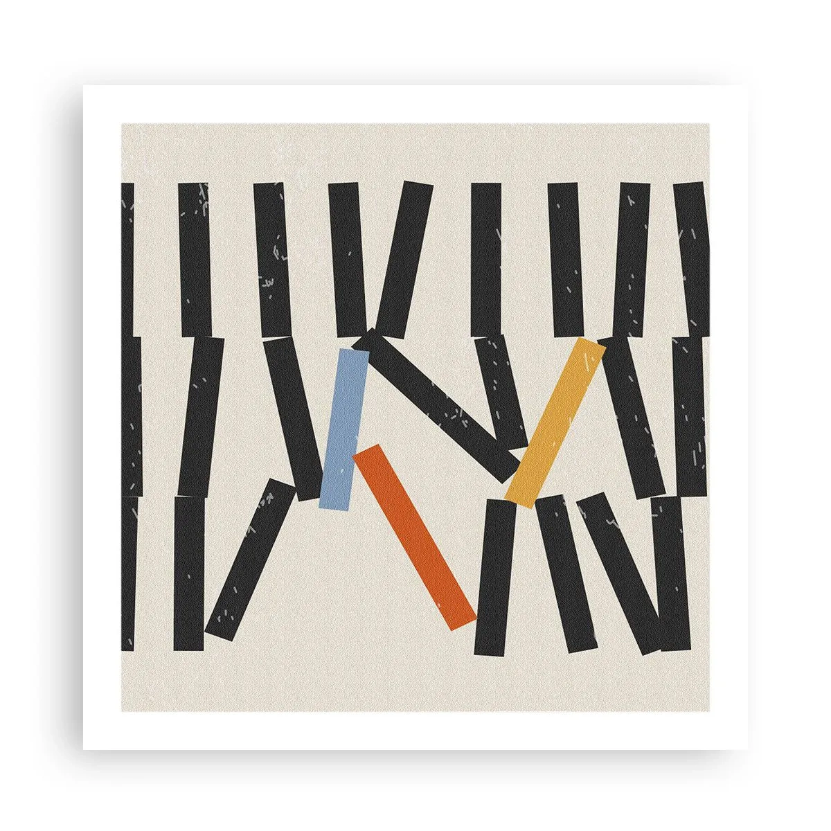 Poster - Domino - compoziție - 60x60 cm