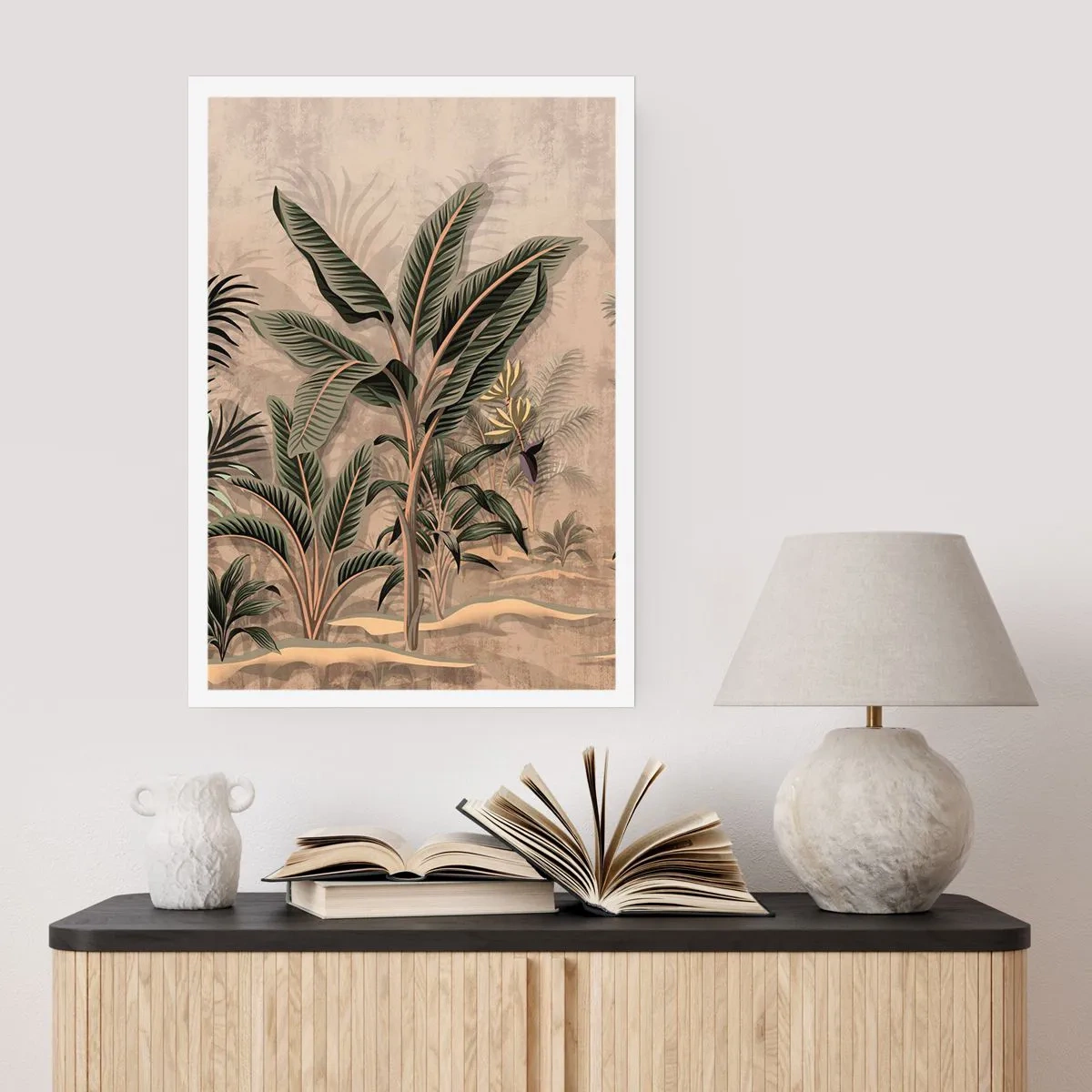 Poster - Gravură în stil colonial - 70x100 cm