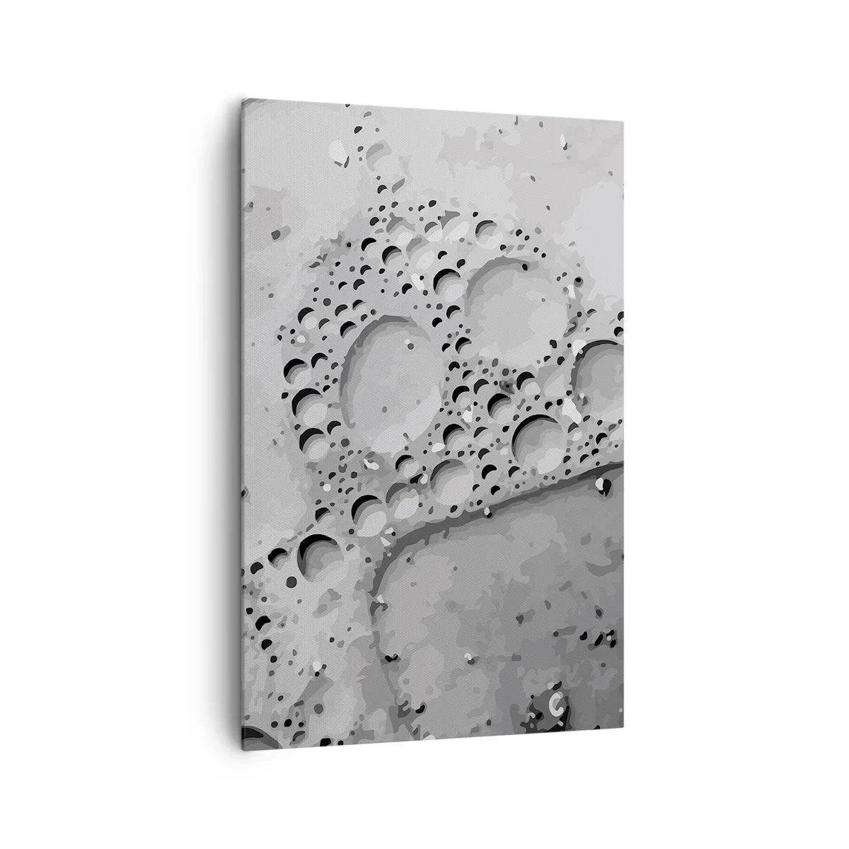 Tablou pe pânză - Amprenta spumoasă - 80x120 cm
