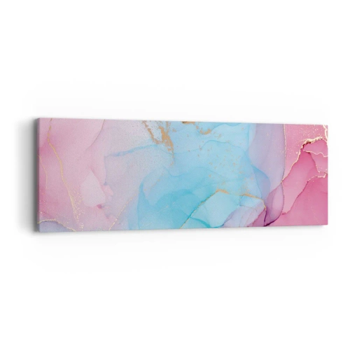 Tablou pe pânză - Întâlnire și întrepătrundere - 90x30 cm