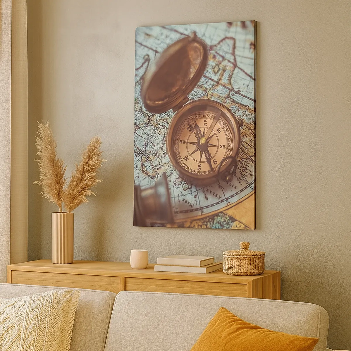 Tablou pe pânză - Pentru aventurierul din tine - 50x70 cm