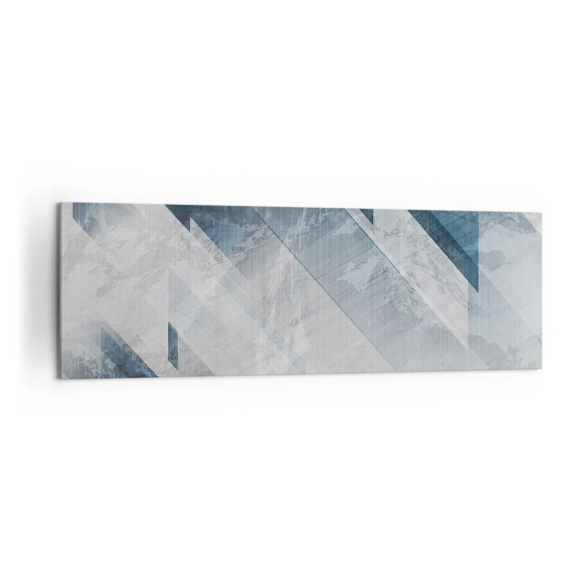 Tablou pe pânză - Compoziția spațială - mișcarea griului - 160x50 cm