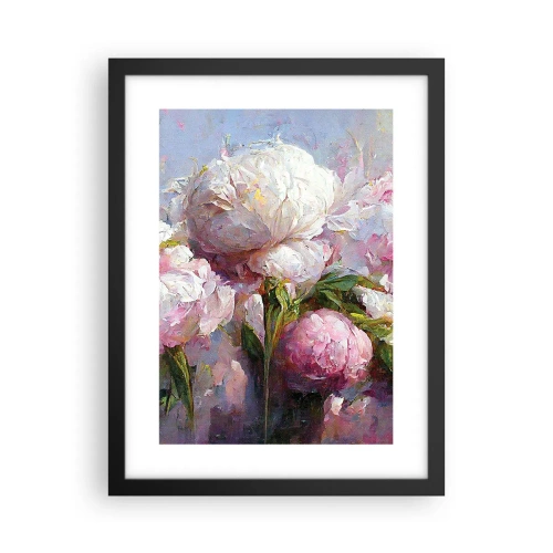 Poster în ramă neagră - Un buchet plin de viață - 30x40 cm