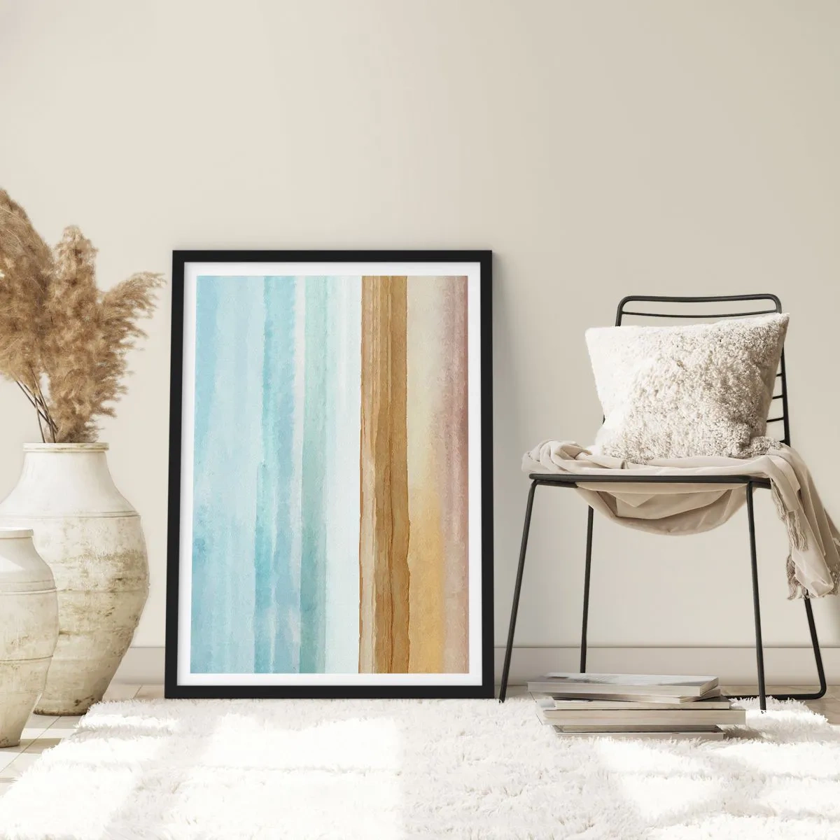 Poster în ramă neagră - Serenitate - 40x50 cm