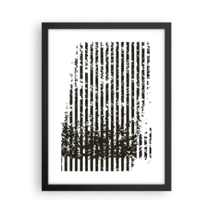 Poster în ramă neagră - Ritm și zgomot - 30x40 cm