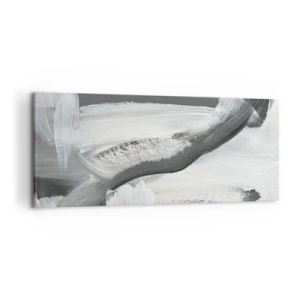 Tablou pe pânză - Cu o mișcare decisivă - 100x40 cm