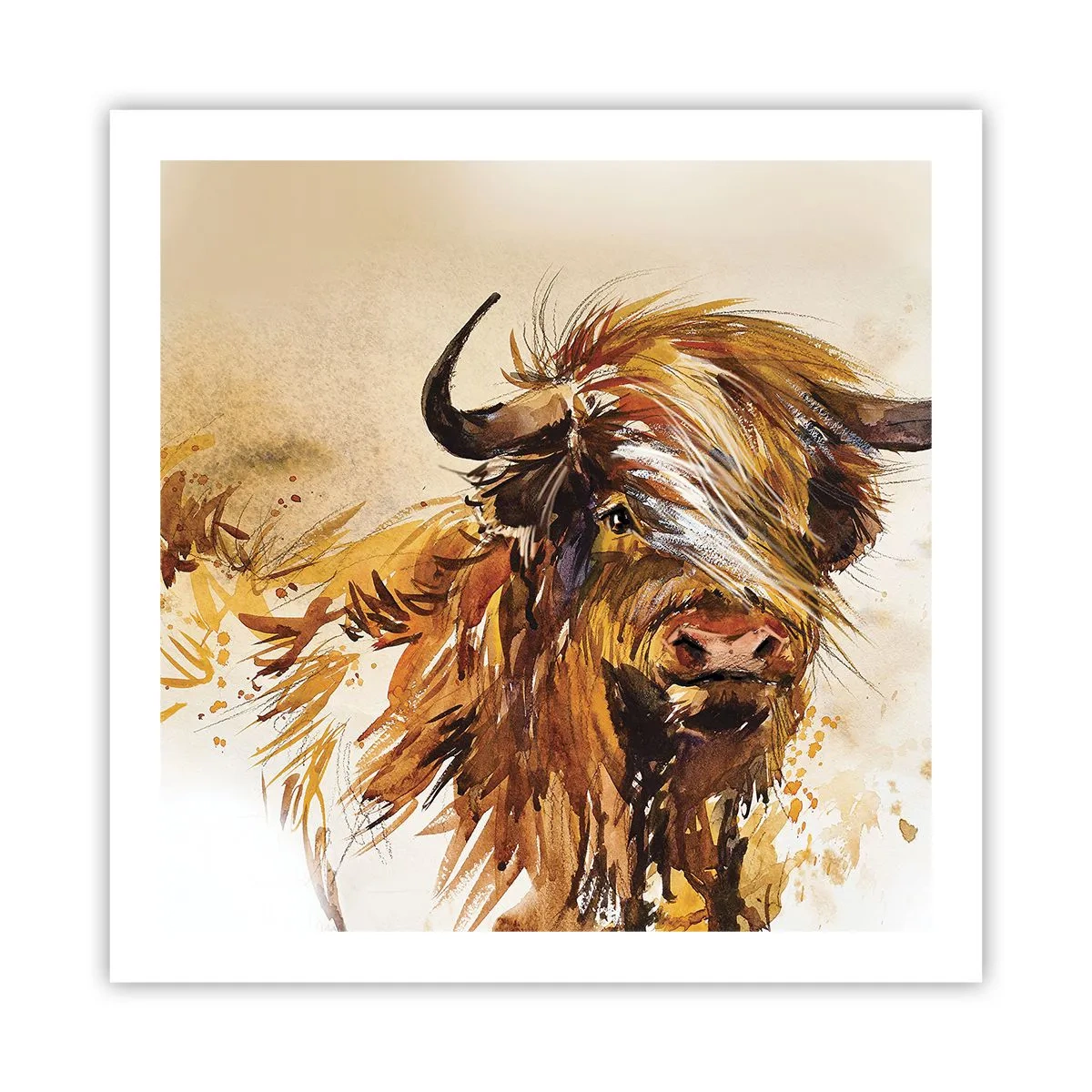 Poster - Mândria vânătorului - 60x60 cm