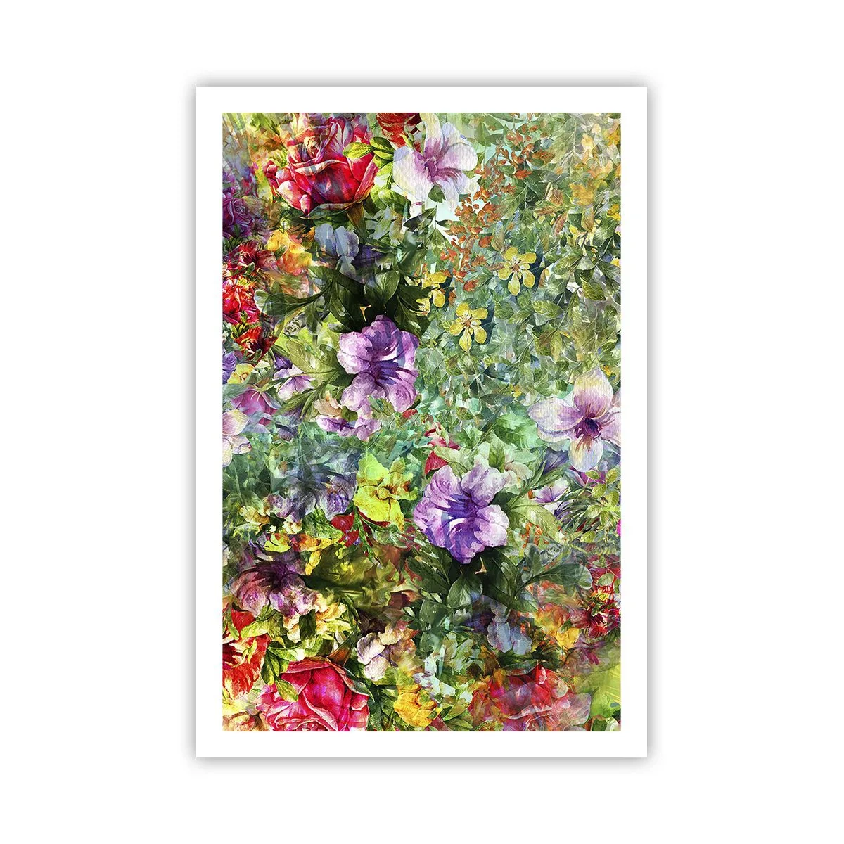 Poster - Să ne pierdem în flori - 61x91 cm