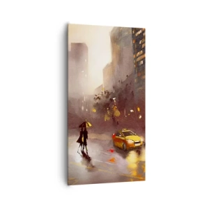 Tablou pe pânză - În luminile New York-ului - 65x120 cm