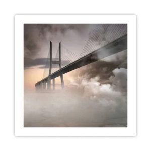 Poster - Lângă un râu care nu există - 50x50 cm