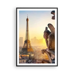 Poster în ramă neagră - S-au schimbat multe... - 70x100 cm
