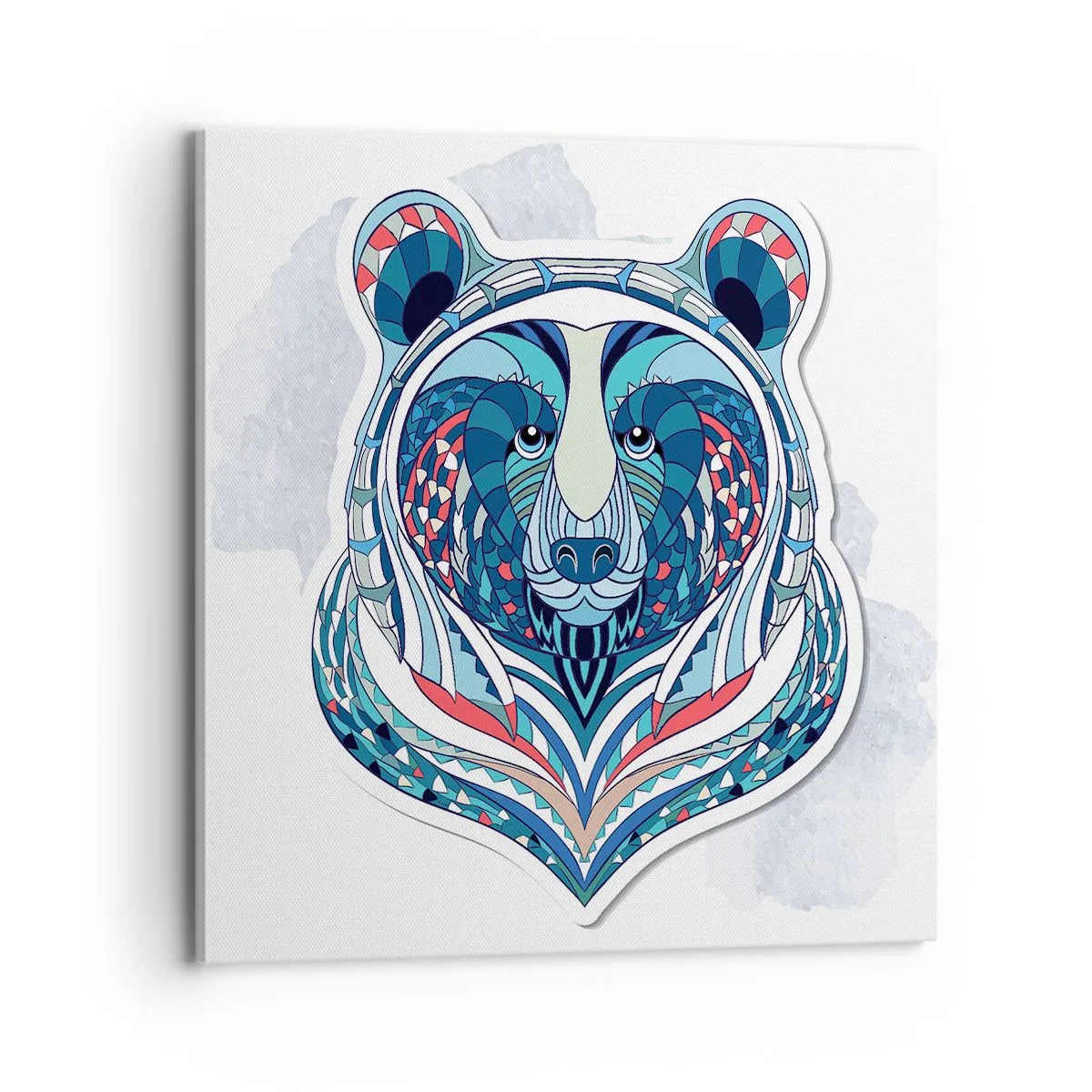 Tablou pe pânză - Trăiască Groenlanda! - 70x70 cm