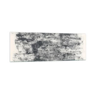 Tablou pe sticlă - Compoziție cețoasă - 90x30 cm