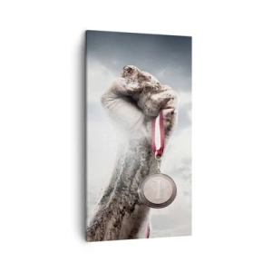 Tablou pe pânză - Per aspera ad astra - 45x80 cm