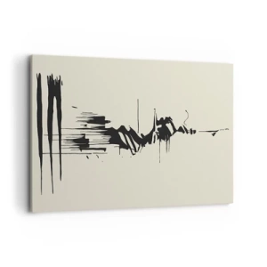 Tablou pe pânză - Abstracție pripită - 100x70 cm